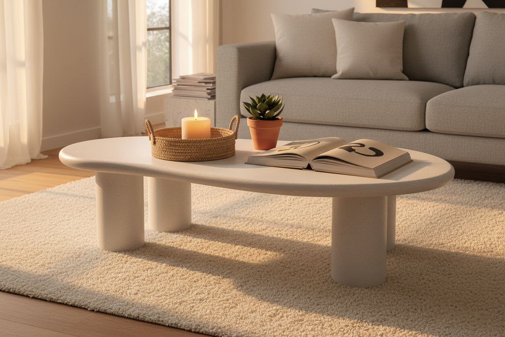 OMNÉ Concrete Table Styled