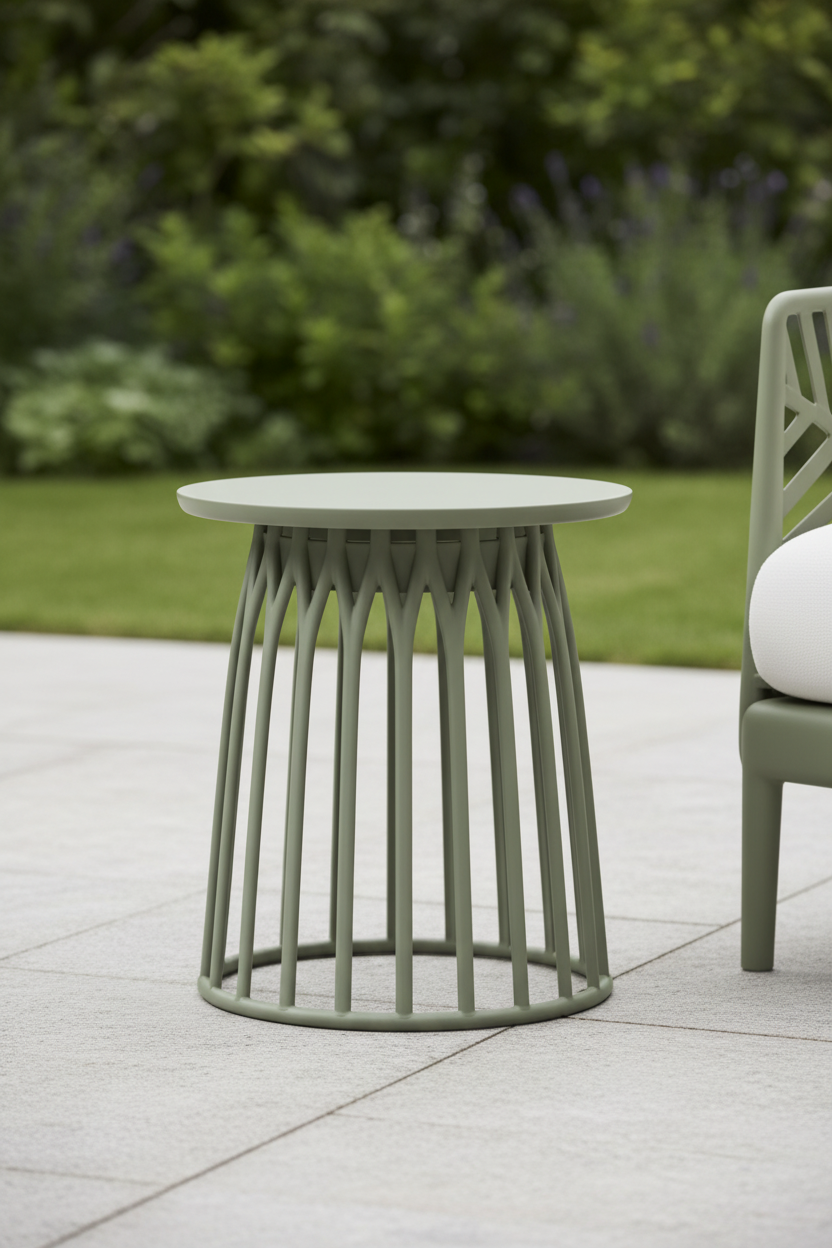 OMNÉ Outdoor Side Table Close-up