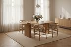 Table with Chairs in Dining Room